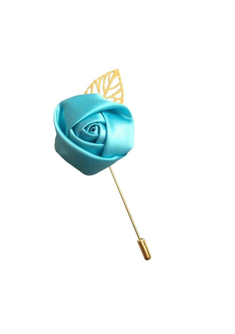 Weddingbobdiy 12Pieces Lot Groom Boutonniere Wedding Silk Rose 3 Point 5CM - Indya