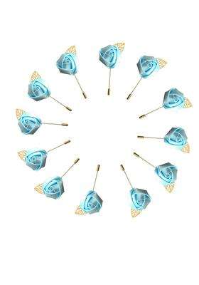 Weddingbobdiy 12Pieces Lot Groom Boutonniere Wedding Silk Rose 3 Point 5CM