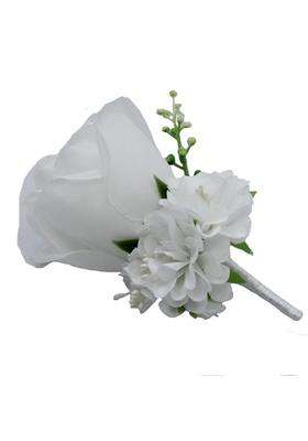 Weddingbobdiy Boutonniere Buttonholes Groom Groomsman Best Man Rose Wedding Flowers Accessories Prom Suit