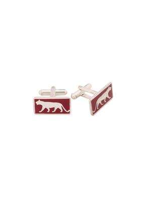 Shyle 925 Sterling Silver Cufflinks for Men Pure Silver 925 Elephant Motif Formal Shirt Cufflinks