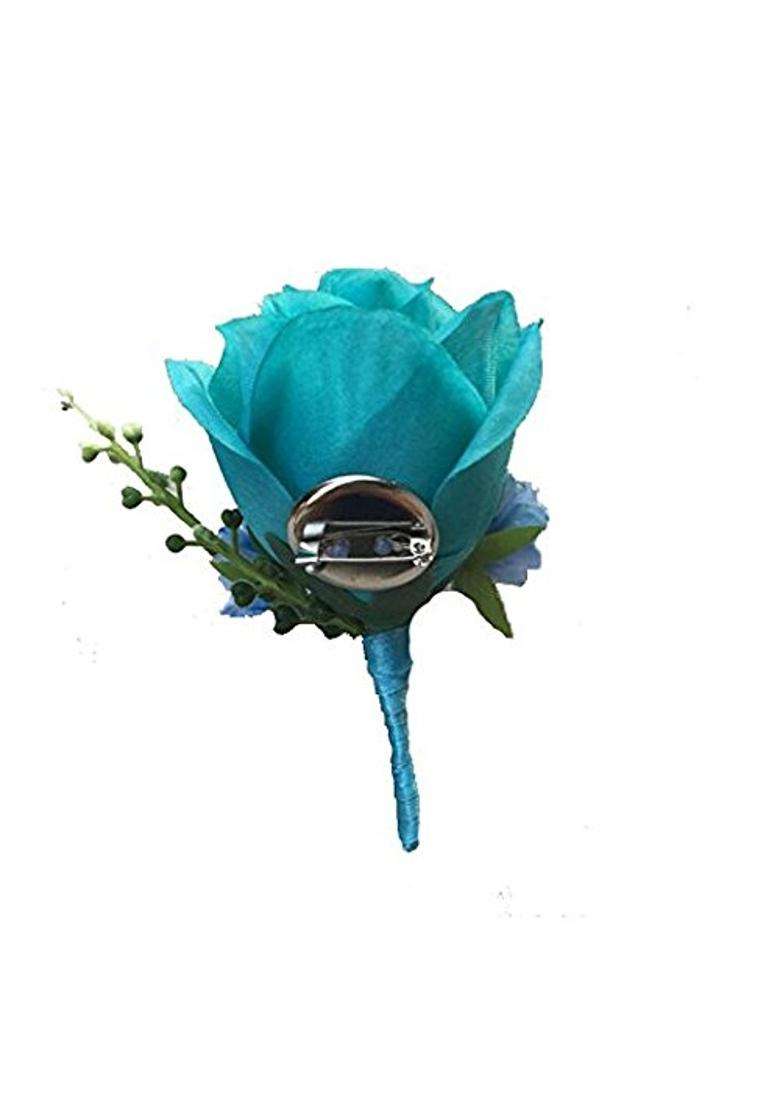 Weddingbobdiy Boutonniere Buttonholes Groom Groomsman Best Man Rose Wedding Flowers Accessories Prom Suit - Indya
