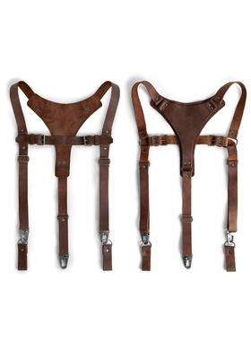 Hide and Groom Y Back Suspenders with Adjustable Size Straps for Men Wedding Steampunk Harness