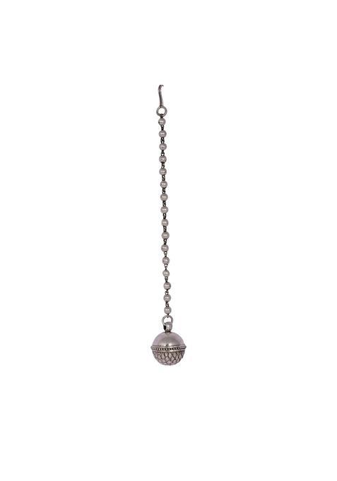Shyle 925 Sterling Silver Maang Tikkas Moh Vintage Inspired Textured Borla Well Stamped with 925