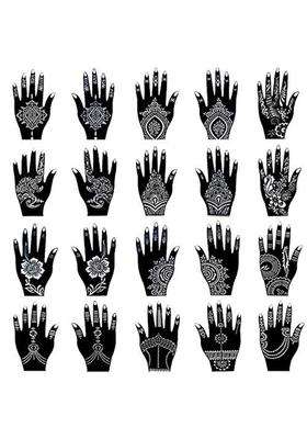 Ivanas Tatto Stencil for Hand Set of 10