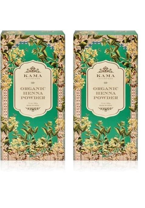Kama Ayurveda Organic Henna Powder 100G Brown