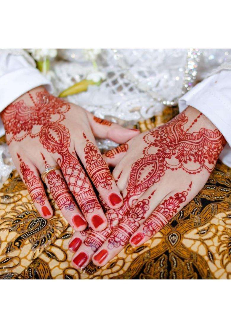 Mzstgh Henna Tattoo Stencils Kit 18 Self Adhesive Sheets Mehndi Indian Hand Designs Traditional Body Art - Indya