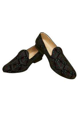 Manyavar Mens Embroidered Sequined Loafer Style Juti Ethnic Juttis and Mojaris