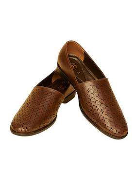 Manyavar Dark Brown Elegance Shoes Mens Ethnic Jutti