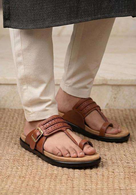 Frido Puneri Chappal for Men Available in 2 Options Arch Support and Without Arch