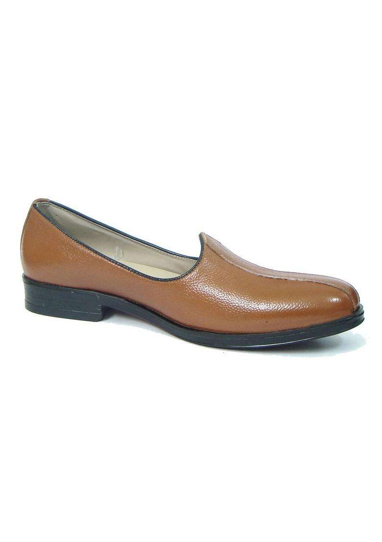 ASM Tan Color Leather Nagra Shoes with Leather Upper Leather Insole Fully Leather Lining - Indya