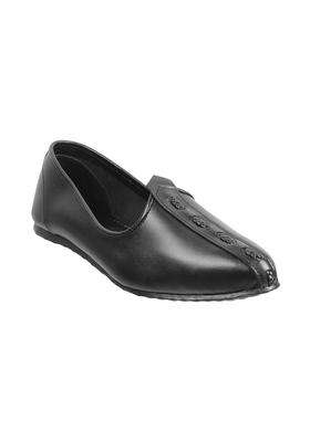 Metro Black Mens Leather Jutis