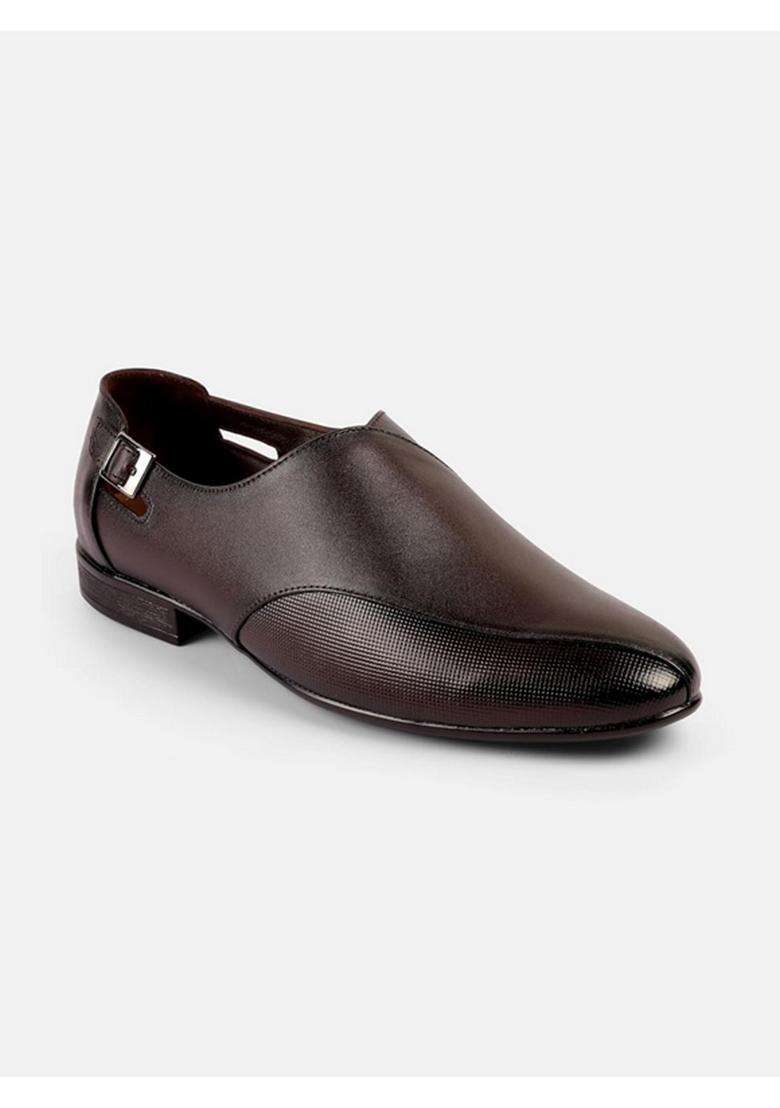 Mochi Black Mens Mojaris UK 5 EU 39 - Indya
