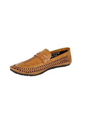 Brandis Marketing Mens Brown PU Mojaris