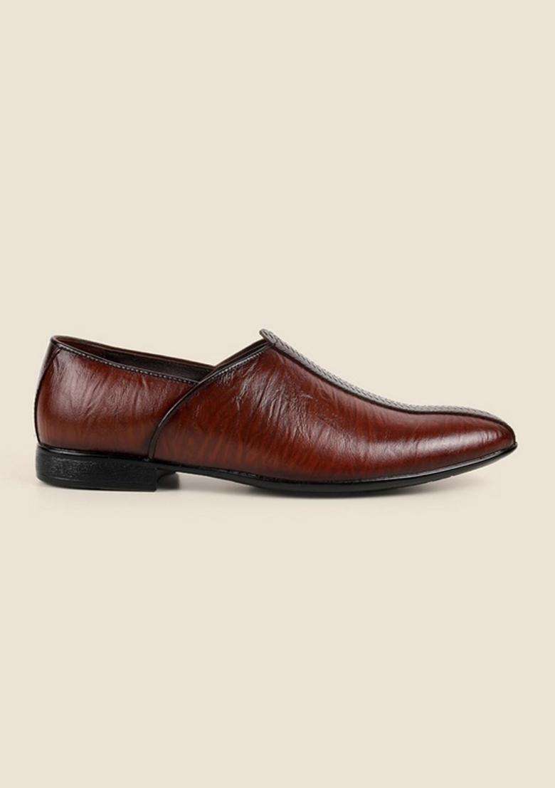 Metro Tan Mens Mojaris - Indya