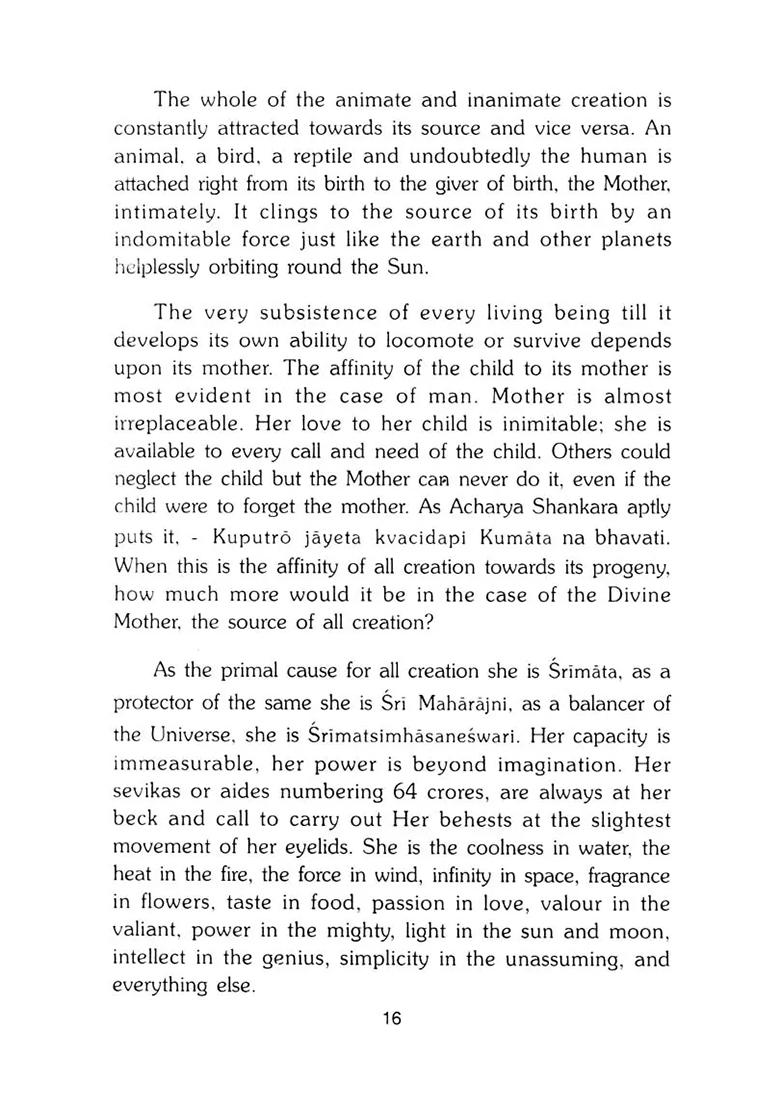 Sri Matra Saktih - The Power Of Divine Mother - Indya