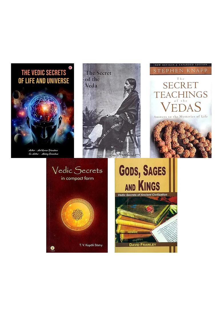 The Secrets Of The Vedas (Set Of 5 Books) - Indya