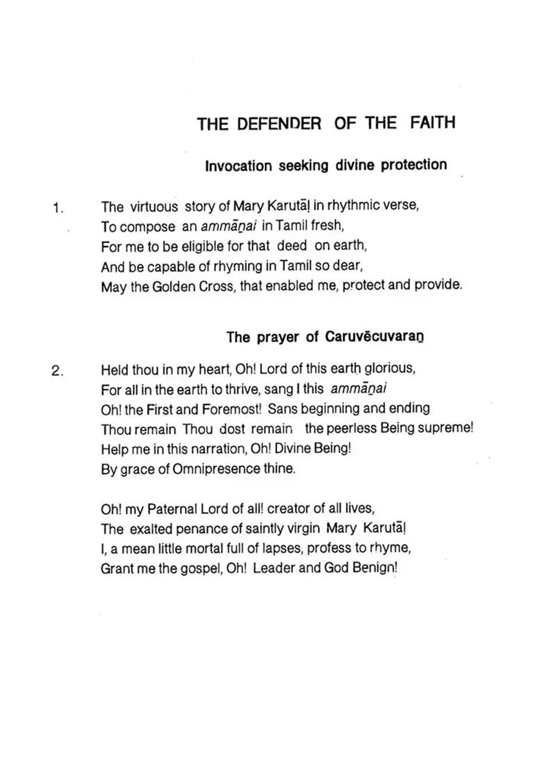 The Defender Of The Faith (An Old And Rare Book) - Indya
