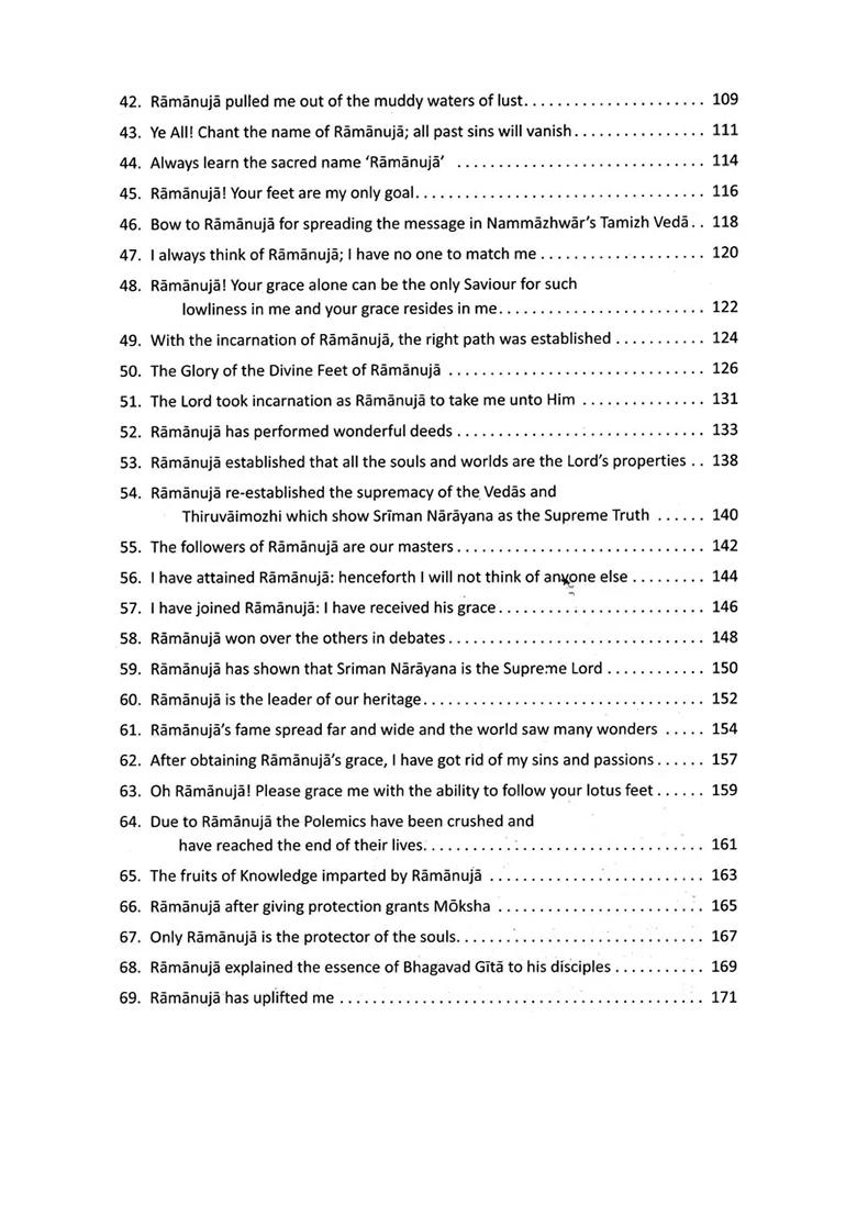 In Praise Of Sri Ramanuja - Indya