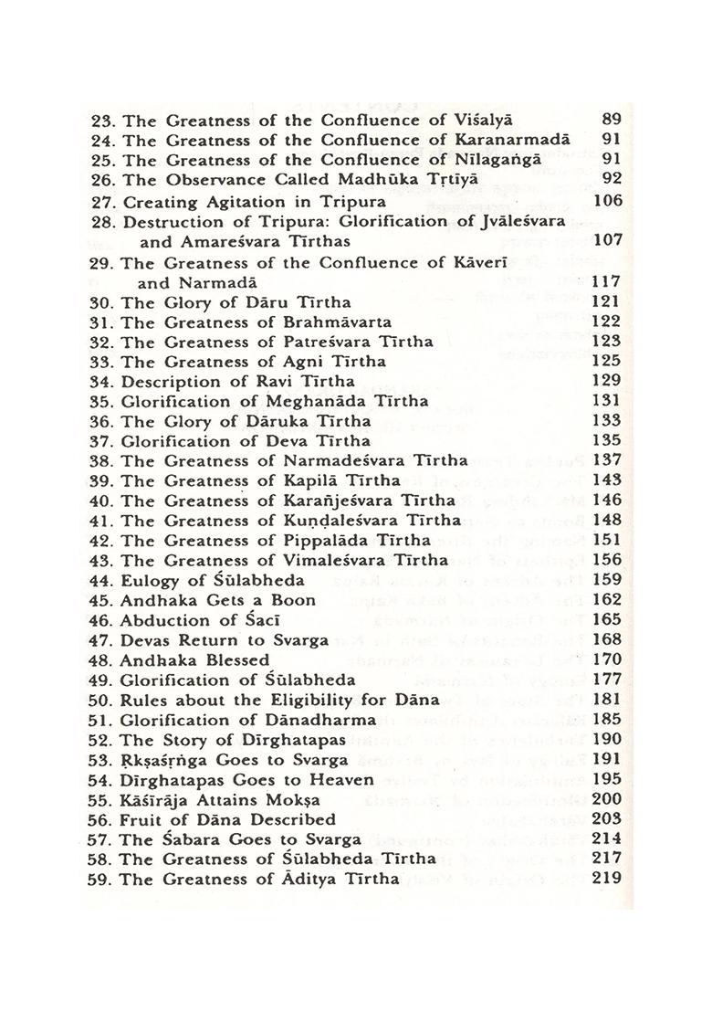 Narmada Purana - Indya