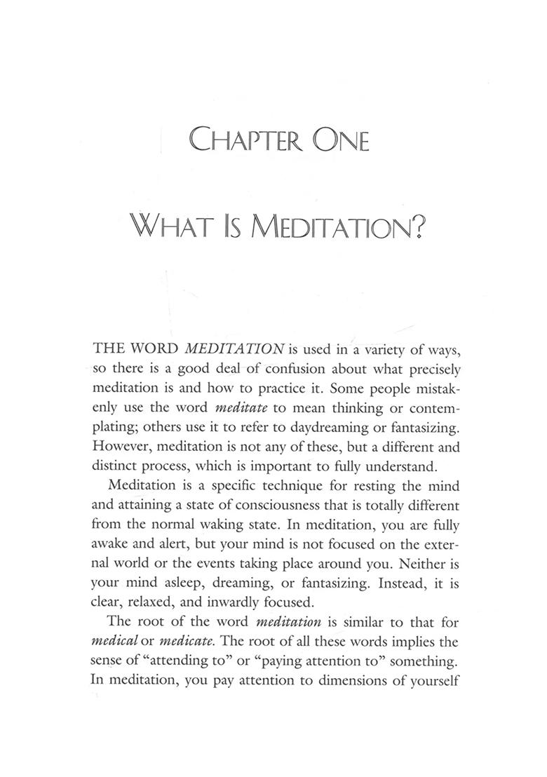 Meditation And Its Practice - Indya