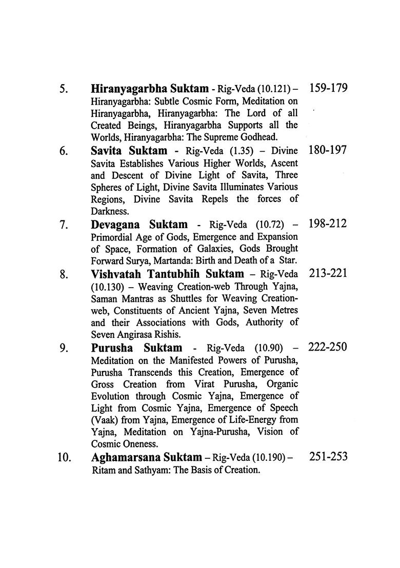 Hymns Of Creation From Rig-Veda - Indya