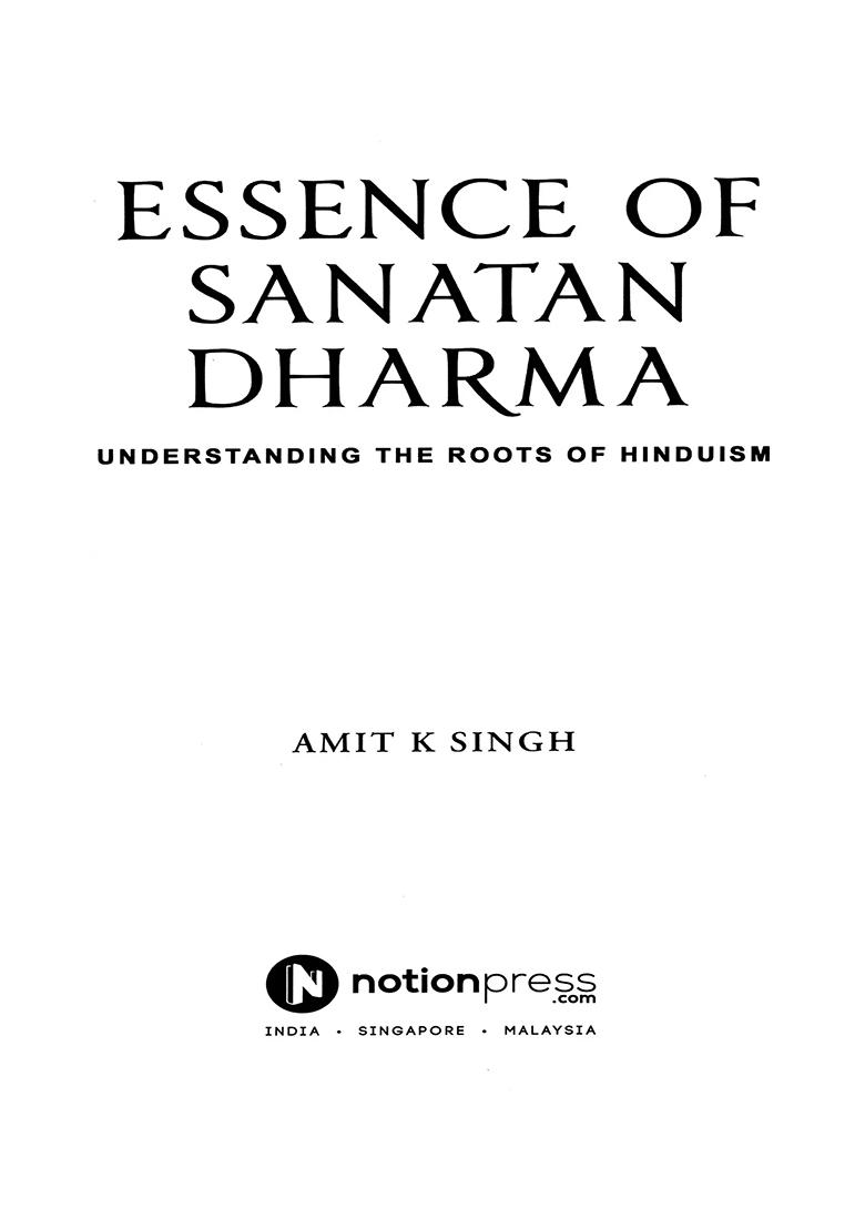 Essence Of Sanatan Dharma- Understanding The Roots Of Hinduism - Indya