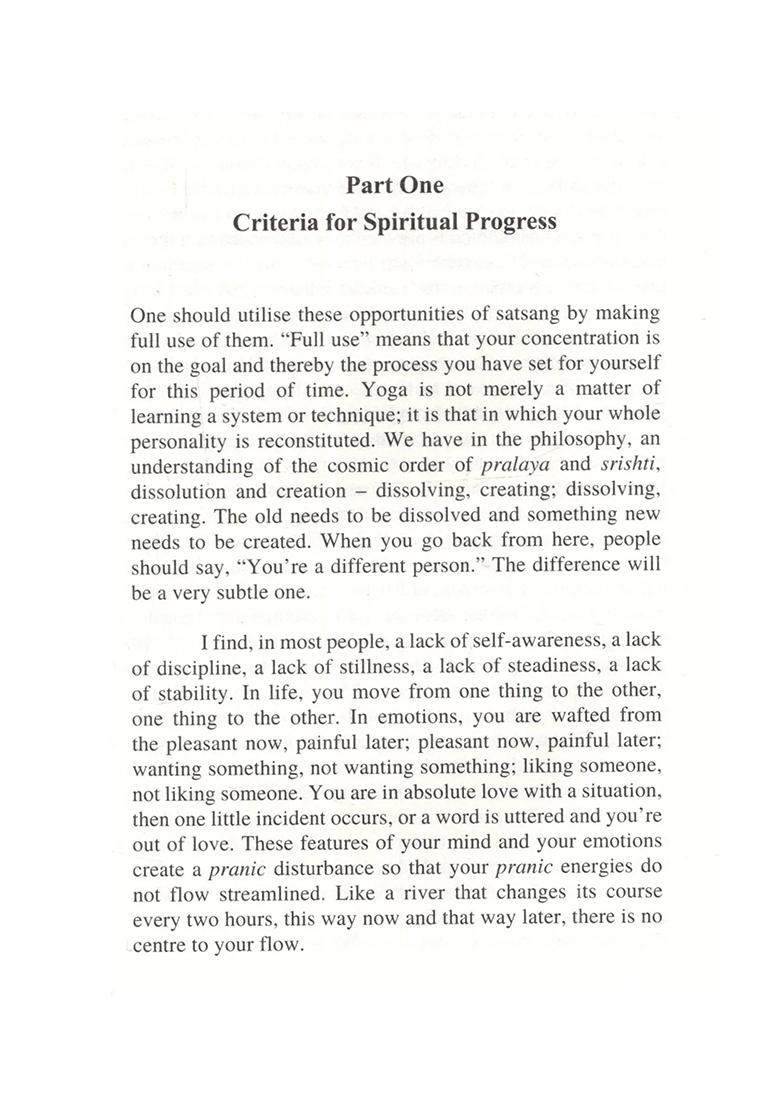 Signs Of Spiritual Progress - Indya