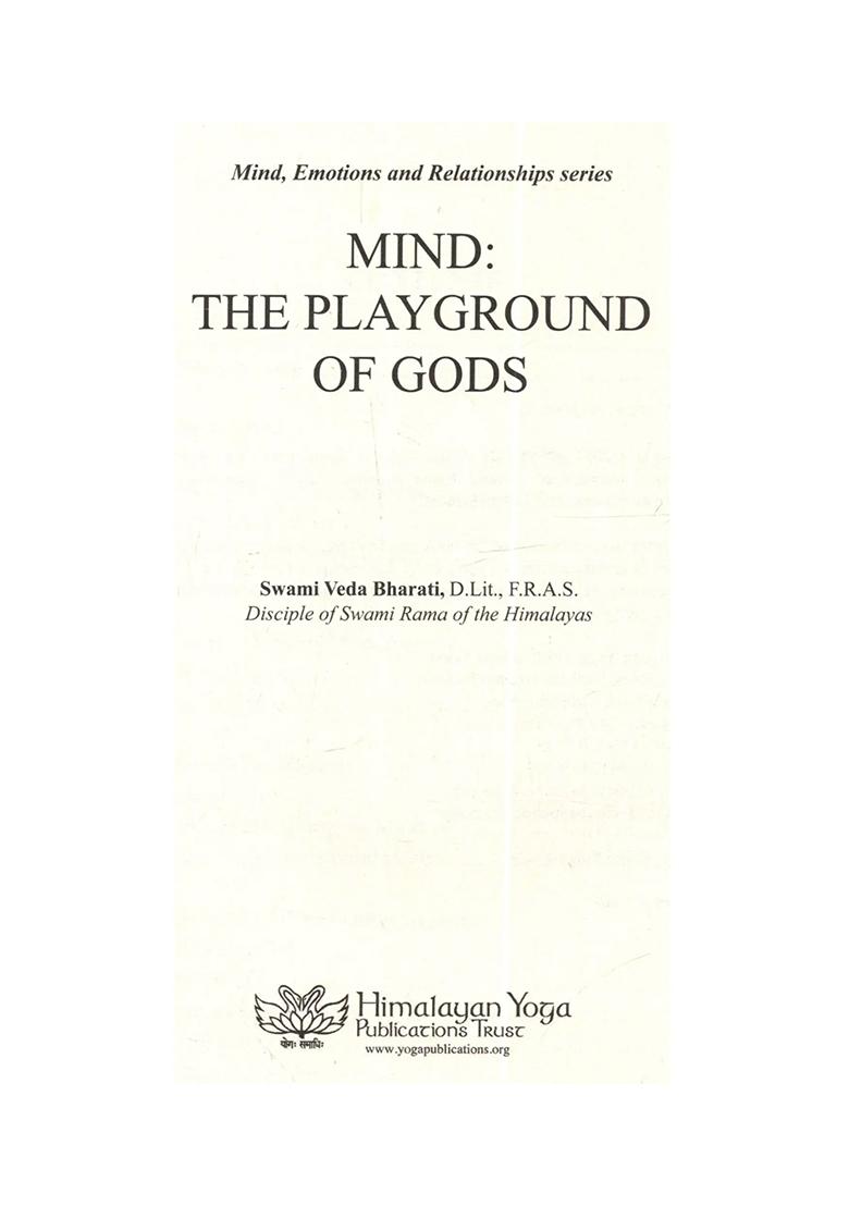 Mind: The Playground Of Gods - Indya