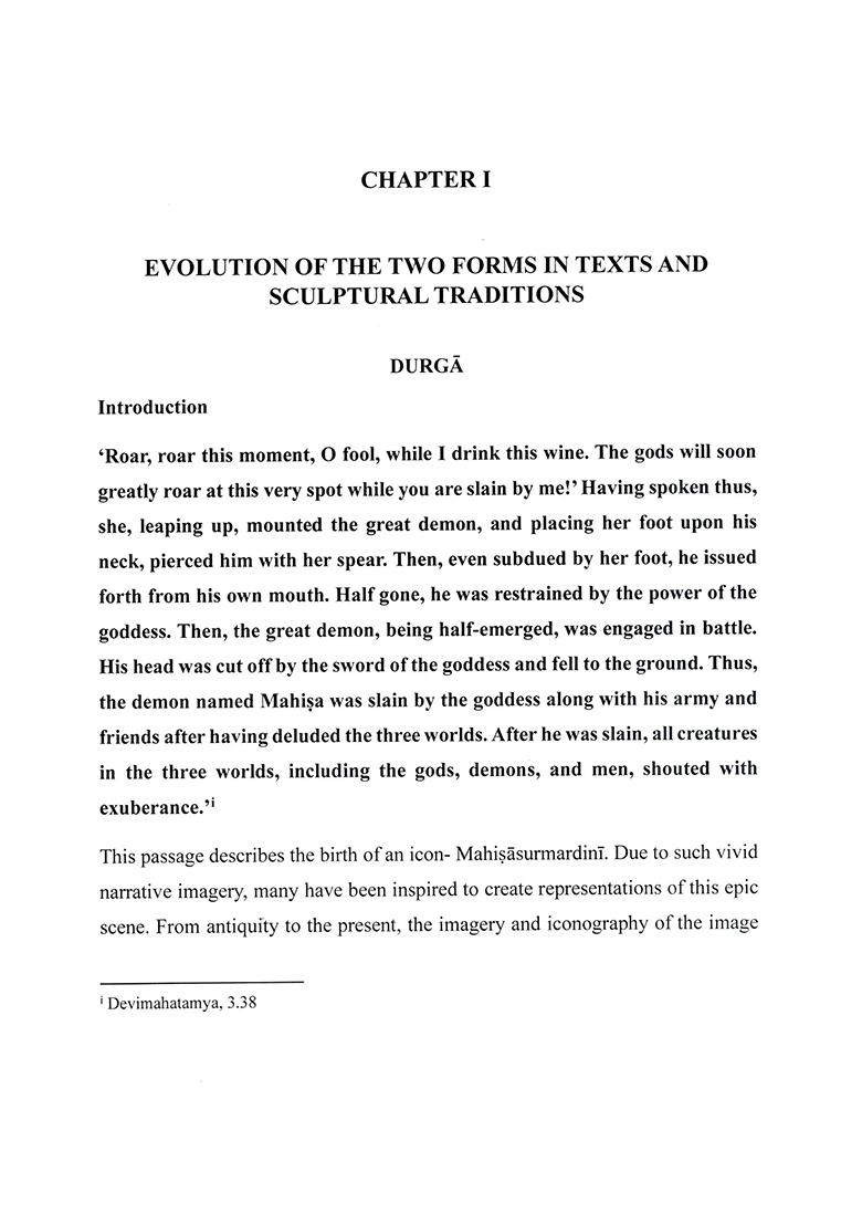 Tribhanga- The Sculptural Evolution Of Durga And Ardhanarisvara - Indya