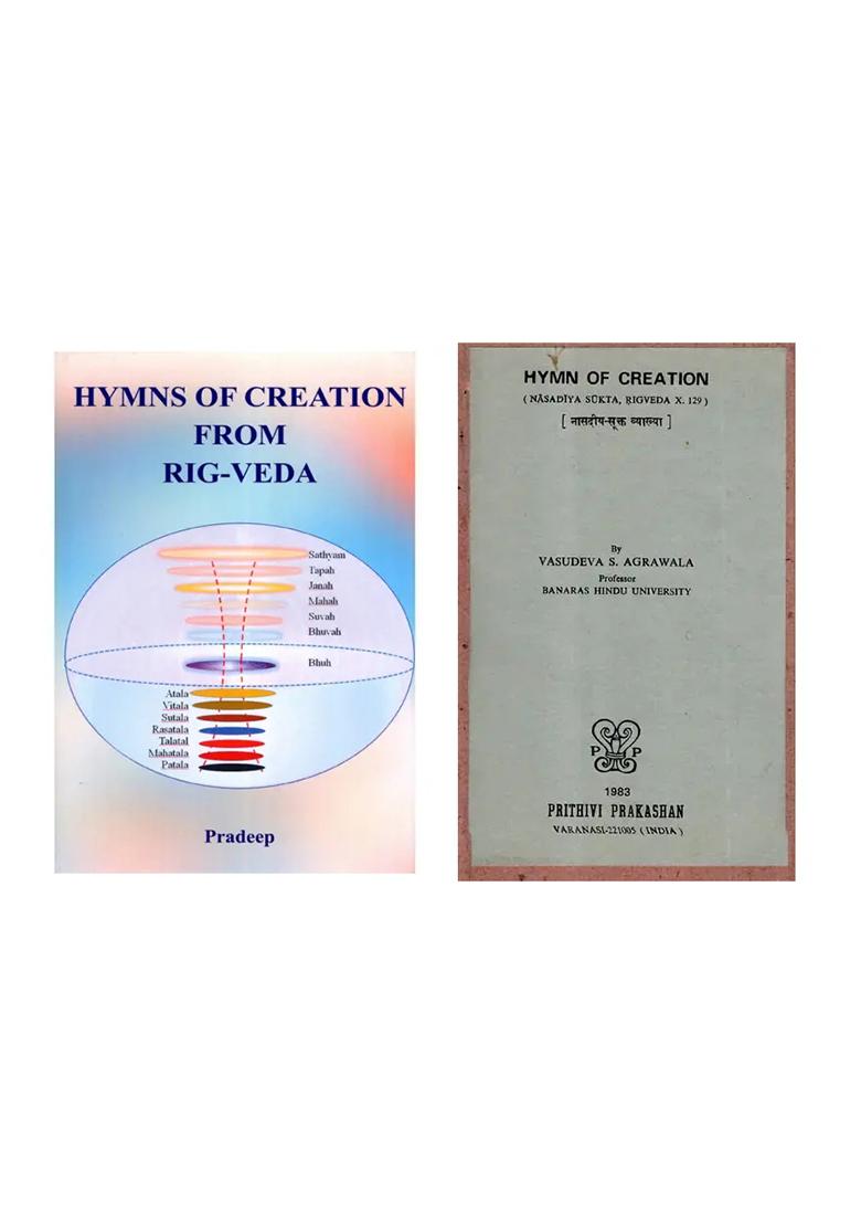 Hymns Of Creation In The Rigveda (Set Of 2 Books) - Indya
