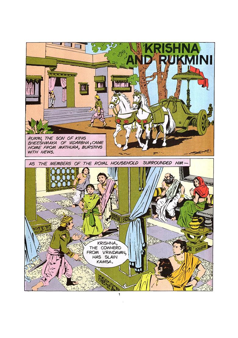 Tales Of Krishna- Krishna And Rukmini, Krishna And The Syamantaka Gem (3 In 1) - Indya