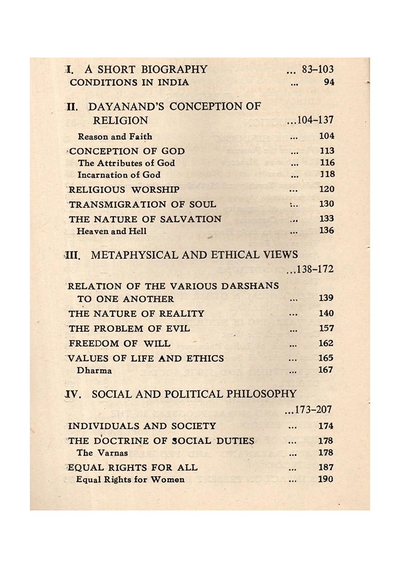 Dayanand A Study In Hinduism (An Old And Rare Book) - Indya