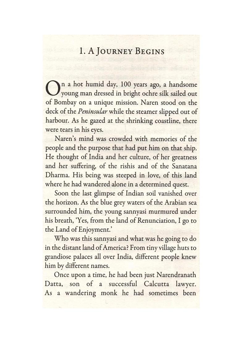 Vivekananda And Our Times: The Journey From Fear To Love - Indya