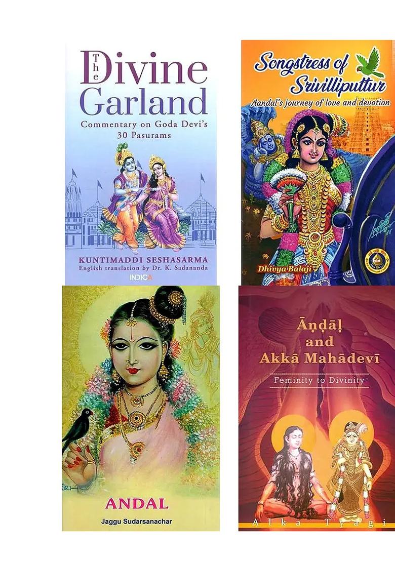 Books On Devi Andal (Set Of 6 Titles) - Indya