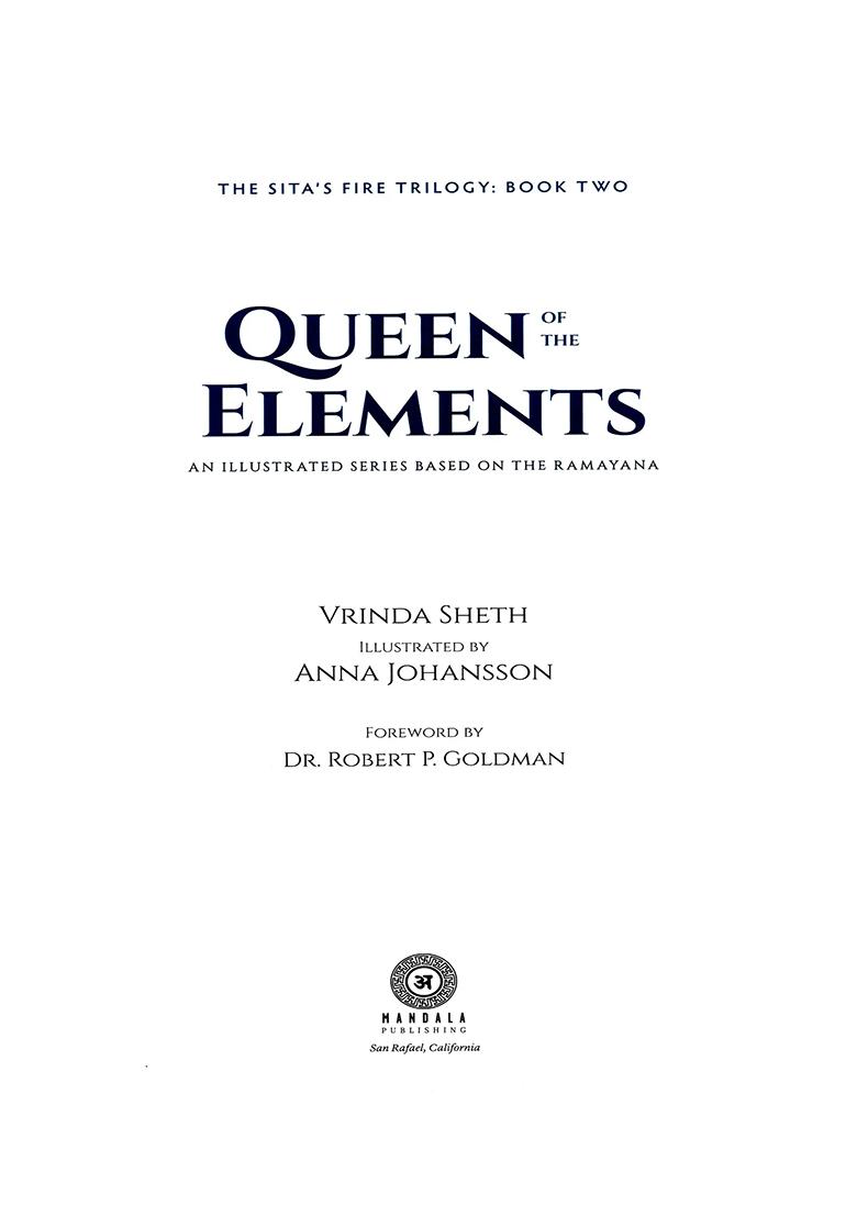 Queen Of Elements- An Illustrated Series Based On The Ramayana (The Sita