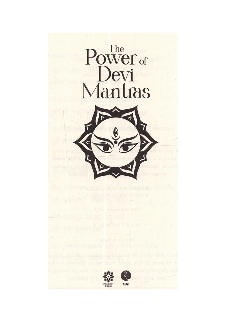 The Power Of Devi Mantras - Indya