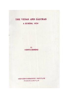 The Vedas And Sastras: A General View - ( An Old And Rare Book