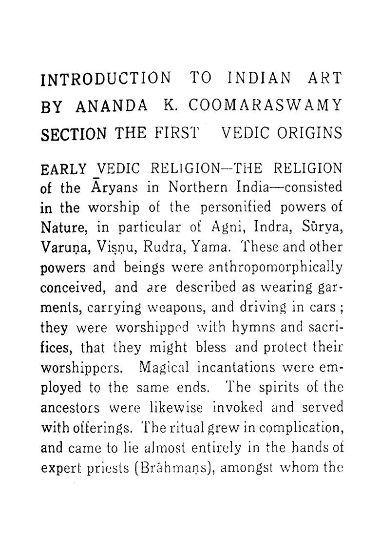 Introduction To Indian Art - Indya