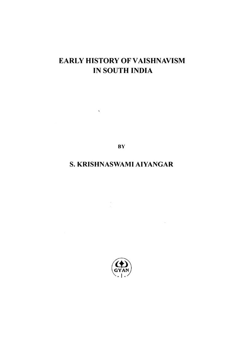 Early History Of Vaishnavism In South India - Indya