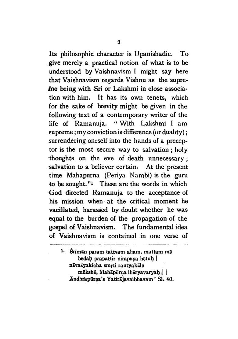 Early History Of Vaishnavism In South India - Indya