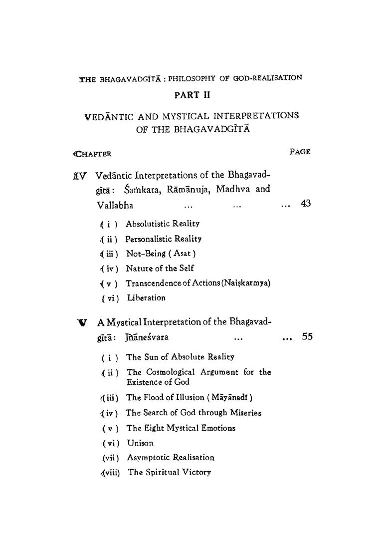 The Bhagavadgita As A Philosophy Of God-Realisation (Being A Clue Through The Labyrinth Of Modern Interpretations) - Indya