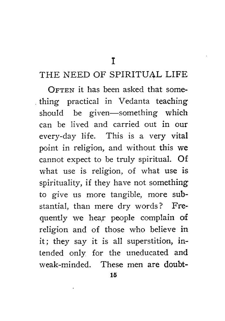 Vedanta In Practice - Indya