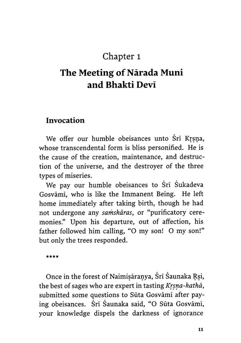 Srimad Bhagavata Mahatmyam (The Glories Of Srimad Bhagavatam) (Padmapurana, Uttarakhanda): With Commentary - Indya