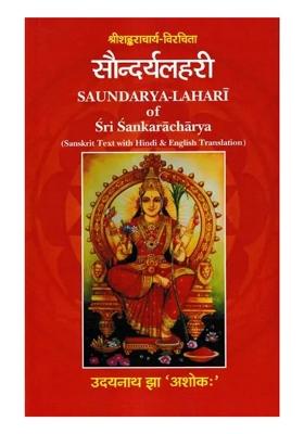 Saundarya Lahari Of Sri Shankaracharya (Sanskrit Text With Hindi & English Translation)