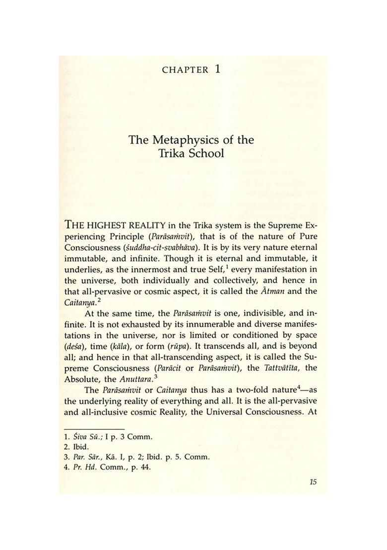 The Philosophy Of Sadhana: With Special Reference To The Trika Philosophy Of Kashmir (An Old And Rare Book) - Indya