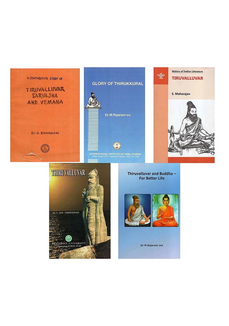 Studies In Saint Tiruvalluvar (Set Of 5 Books) - Indya
