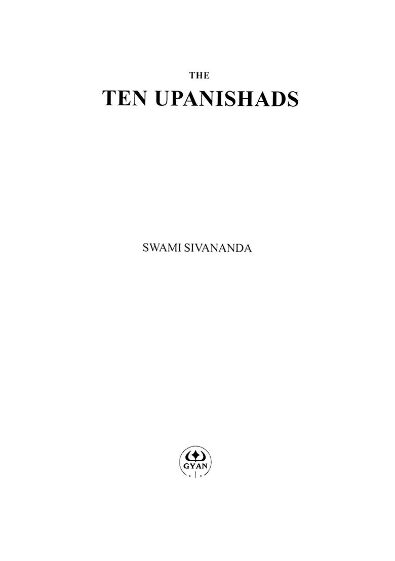 The Ten Upanishads - Indya