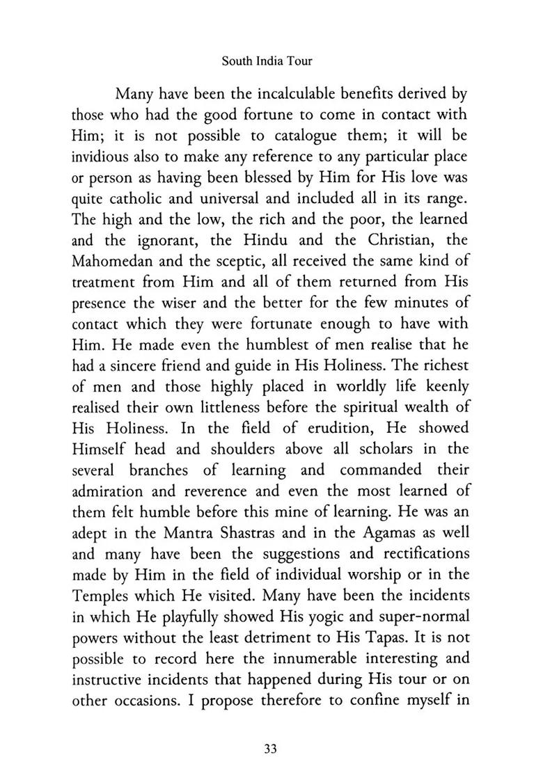 The Saint Of Sringeri (Life And Teachings Of Jagadguru Sri Chandrashekhara Bharati Mahaswamiji) - Indya