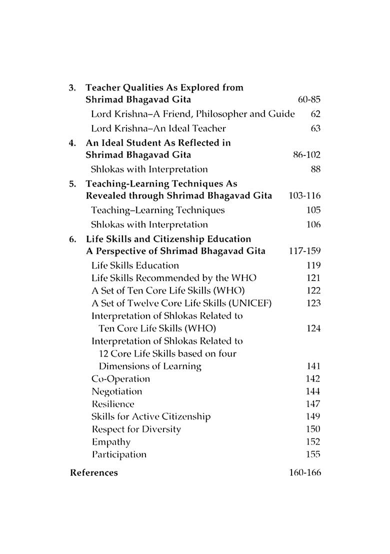 Shrimad Bhagavad Gita For Citizenship Education And Life Skills Management - Indya