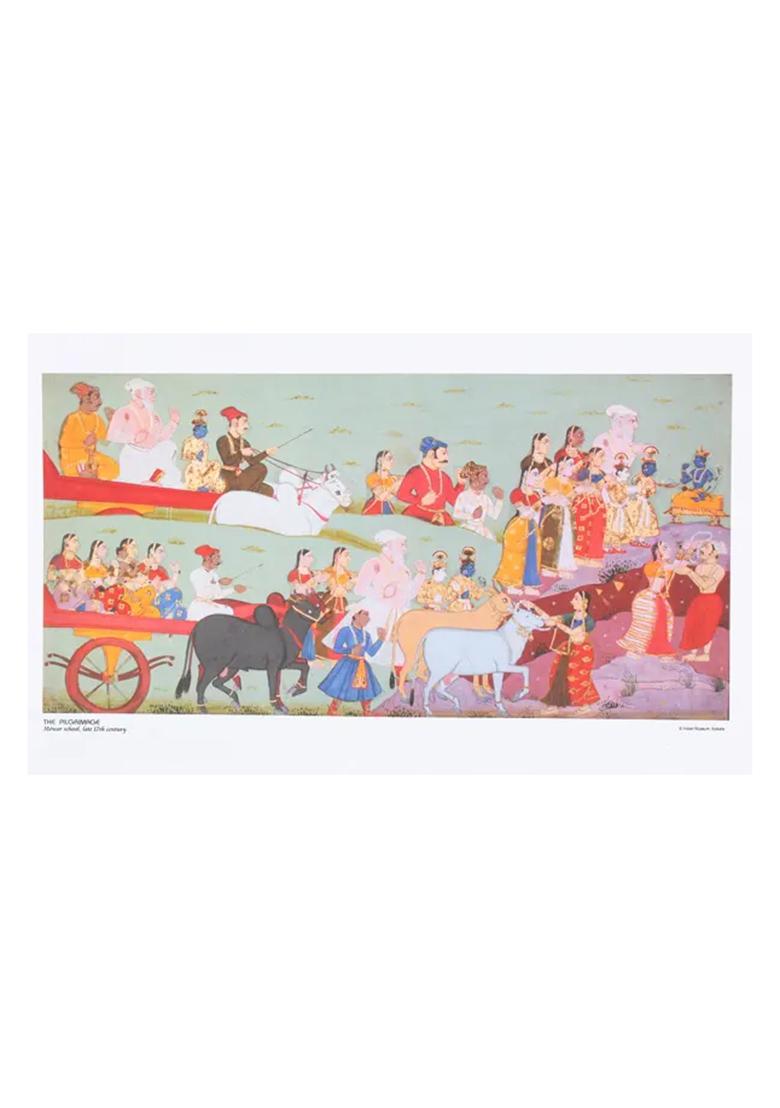 Krishna In Miniatures (Album Of Art Treasures- Series Four) - Indya